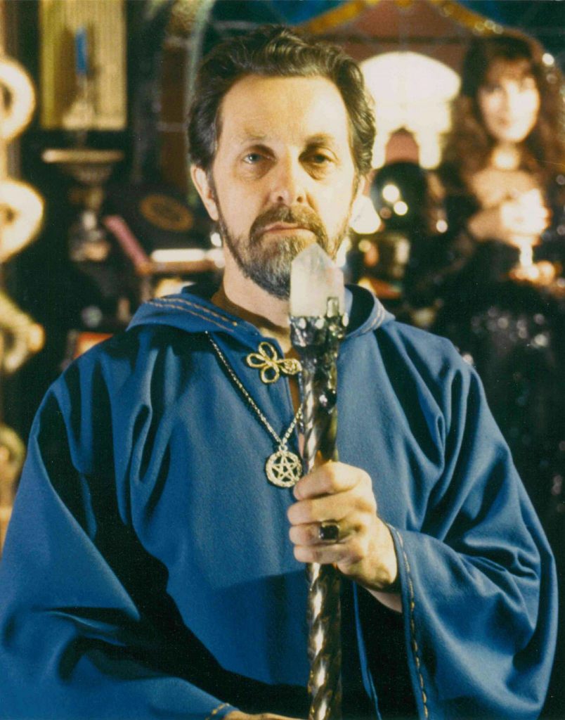 RB in blue robe with crystal staff